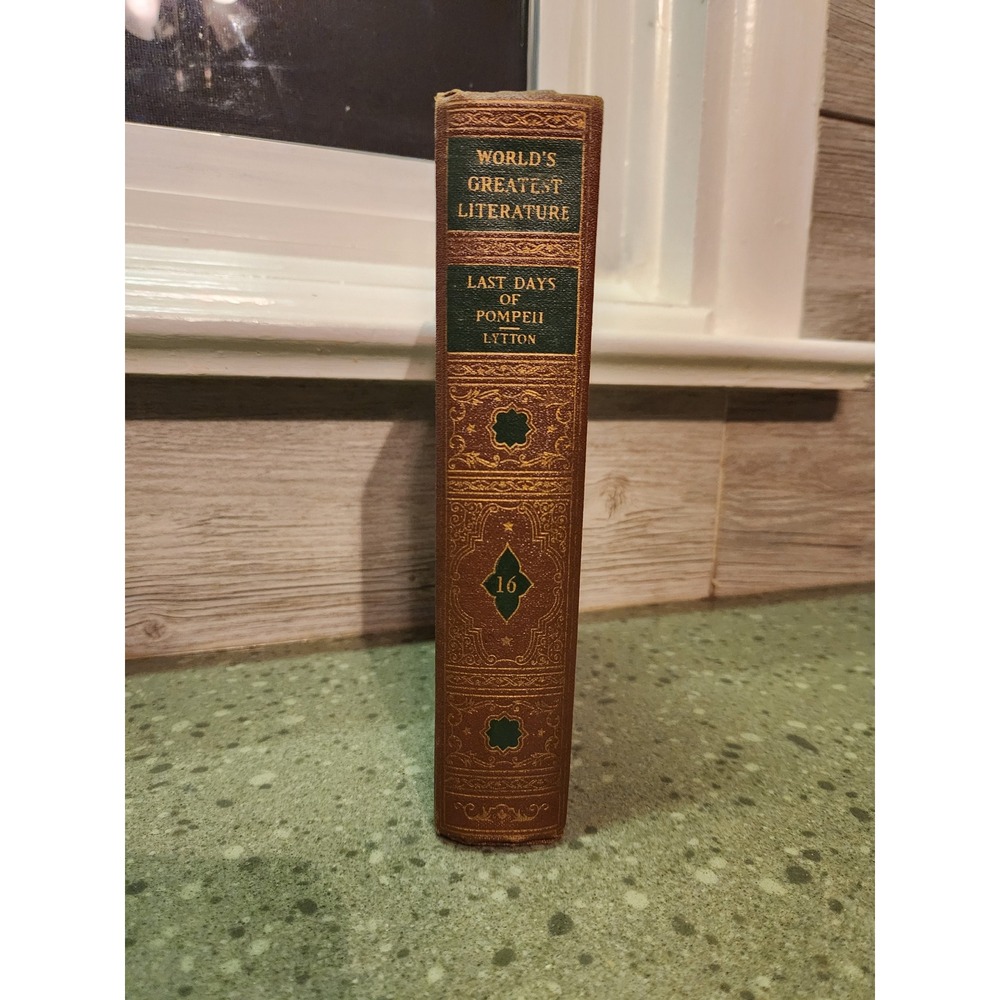 VTG 1936 Spencer Press World's Greatest Literature #16 Last Days of Pompei